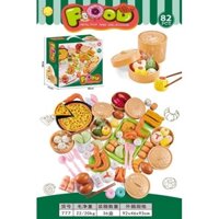 Bộ Đồ Chơi Nấu Ăn Nhà Bếp 88 Chi Tiết Cho Bé Siêu To Loại 1 Có Hộp (Có Pizza)