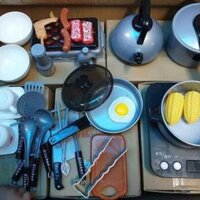 Bộ đồ chơi nấu ăn như thật cho bé