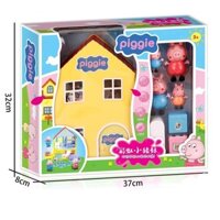Bộ Đồ Chơi Ngôi Nhà Búp Bê Heo peppa Đáng Yêu Dành Cho Trẻ❤12.15