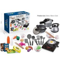 Bộ Đồ Chơi Nhà Bếp 36 Món Phiên Bản Mới Nhất 2023 Dành Cho Bé Đam Mê Nấu Ăn Bếp Núc Full Hộp