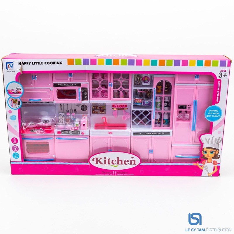 Bộ đồ chơi nhà bếp 818-168 - 5 ngăn