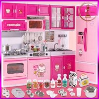 Bộ đồ chơi nhà bếp LOL màu hồng  kích thước lớn. Trọn bộ nấu ăn cho các siêu đầu bếp nhí [Có sẵn]