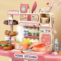 Bộ đồ chơi nhà bếp Mini Bộ đồ chơi nấu ăn cho trẻ em Bộ đồ ăn nhà chơi cho trẻ em Sinh nhật trẻ em E5z7