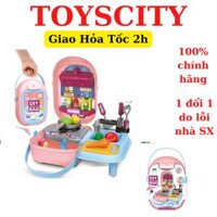 Bộ đồ chơi nhà bếp, nấu ăn 30 chi tiết  BOWA  8774 chính hãng