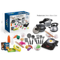 Bộ Đồ Chơi Nhà Bếp Nấu Ăn Play House Mini Kitchen Set 36 Chi Tiết