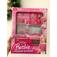 Bộ đồ chơi nhà bếp tí hon Barbie Modern Kitchen