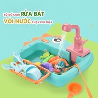 Bộ đồ chơi nhà bếp,bồn rửa rau củ quả, câu cá cho bé ,đồ chơi câu cá kết hợp đồ chơi nhà bếp 2 trong 1
