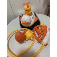 Bộ đồ chơi nhà tắm hình chú vịt EN VBC-821DY full chức năng kèm 3 vịt con 4 vòi phun các kiểu