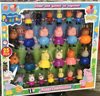 Bộ đồ chơi nhân vật heo peppa 68A8-13