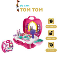 Bộ đồ chơi nhập vai trang điểm [ SALE SỐC] BOWA 8228 - Vali trang điểm 21 món