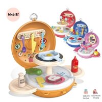 Bộ Đồ Chơi Nhựa Nhập Vai Bowa Làm Bếp, Trang Điểm, Y Tá - Dạng Túi Đeo Chéo Cho Bé Gái Rất Xinh