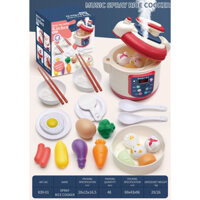 Bộ đồ chơi nồi cơm điện có bốc hơi như thật cho bé thỏa sức nhập vai làm đầu bếp