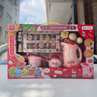 Bộ đồ chơi nồi cơm/xoong/pizza/món tráng miệng mô phỏng cho bé