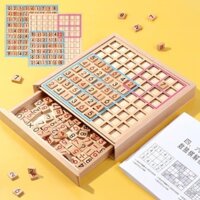 Bộ Đồ Chơi Phát Triển Trí Tuệ SUDOKU gỗ 3in1