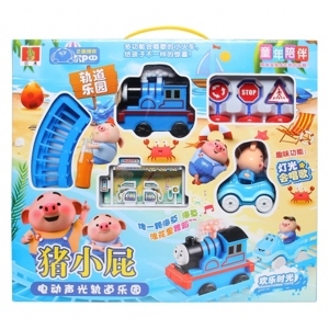 Bộ đồ chơi ray tàu hỏa Pegga Pig 3388-15