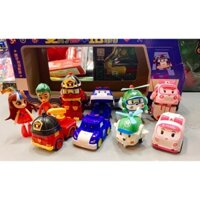 Bộ đồ chơi robocar poli 10 nhân vật