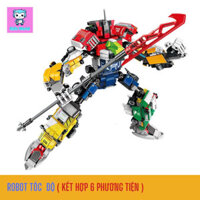 Bộ đồ chơi Robot , siêu xe ( kết hợp 6 trong 1 ) : đồ chơi lắp ghép, lắp ráp, mô hình nhân vật, thông minh