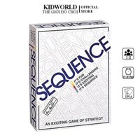 Bộ Đồ Chơi Sequence Vui Nhộn, Board Game Gia Đình Hay Cho Nhóm Từ 2-12 Người