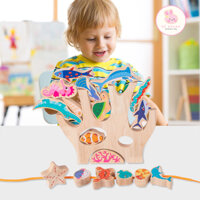 Bộ đồ chơi thông minh đồ chơi các con vật đại dương thương hiệu Bé ngoan - Toy17