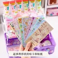 Bộ đồ chơi thủ công DIY mỹ nghệ cho bé trọn kem keo Goka đặt dễ thương Guka nhãn dán 50Ml kem keo khẻ tự làm thẻ trang trí với nhãn dán kẹp tóc trẻ em