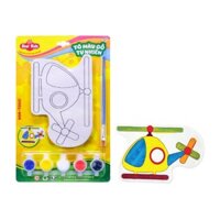 Bộ đồ chơi tô gỗ máy bay trực thăng Star Kids K-213
