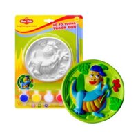 Bộ đồ chơi tô tượng thạch cao khủng long Star Kids K-101/7