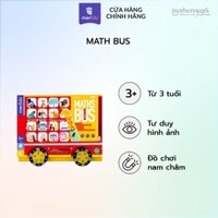 Bộ đồ chơi toán học hình xe buýt, bản đồ cờ tỉ phú toán học, đồ chơi trí tuệ mierEdu  - motherswork