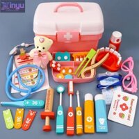 Bộ đồ chơi trẻ em Hộp dụng cụ y tế Bộ nhà chơi