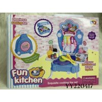 Bô đồ chơi vali kiêm bàn bếp