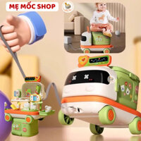 Bộ Đồ Chơi Xe Bus 2in1 Bác Sỹ Phát Triển Kỹ Năng Cho bé - đồ chơi bác sỹ, trang điểm, nấu ăn, kỹ thuật - Shop Mẹ Mốc