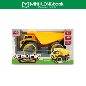 Bộ Đồ Chơi - Xe công trình có nhạc, Đèn - Xe Ben (806033)