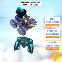 BỘ ĐỒ CHƠI XE ĐẦU KHỦNG LONG ĐỊA HÌNH BÁNH ĐÈN,XOAY 360 ĐỘ MÃ YQ022-2