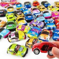 Bộ Đồ Chơi Xe Đua mini Kéo Lại Được Bằng Nhựa Dành Cho Trẻ Em