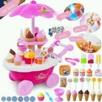 BỘ ĐỒ CHƠI XE KEM CÓ NHẠC
