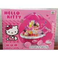 Bộ đồ chơi xe kem đẩy Hello Kitty