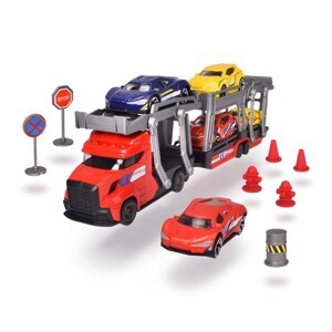 Đồ chơi xe kéo kèm 5 ô tô Dickie Toys City Transporter 203745012