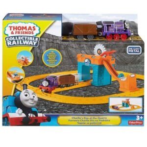 Bộ đồ chơi xe lửa Thomas & Friends đầu máy xe lửa Charlie khai thác đá