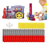Bộ đồ chơi xe lửa trẻ em Ánh sáng âm thanh Gạch đặt tự động Đồ chơi tàu hỏa Gạch đặt tự động Bộ xe lửa cho trẻ em sonlekvn