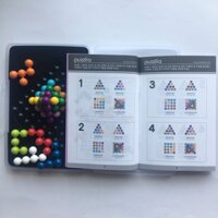 Bộ Đồ Chơi Xếp Hình, Bộ Xếp Hình IQ PUZZLIA Hình Trái Tim Nhập Khẩu Hàn Quốc (Có Xếp Hình 3D)