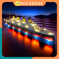 Bộ đồ chơi xếp hình, đồ chơi lắp ráp tàu TITANIC, Mô hình thuyền 3D, đồ chơi lắp ráp quà tặng sinh nhật