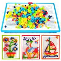 Bộ đồ chơi xếp hình hạt nhựa 600 nâm cho bé