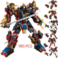 Bộ Đồ Chơi Xếp Hình Lego Robot Biến Hình Cực Ngầu, Lego Ninja