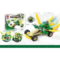 Bộ đồ chơi Xếp hình lego xe đua hình rồng