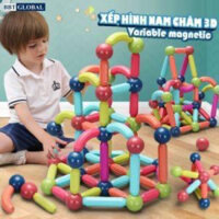 Bộ đồ chơi xếp hình nam châm Magnetic Sticks 70 chi tiết