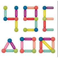 Bộ Đồ Chơi Xếp Hình Nam Châm Magnetic Sticks, Xếp Hình Thông Minh Cho Bé, Đồ Chơi Trẻ Em Phát Triển Trí Tuệ- nhâthieu.st