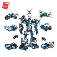 Bộ đồ chơi xếp hình QMAN 1407 - Chiến binh thần tốc