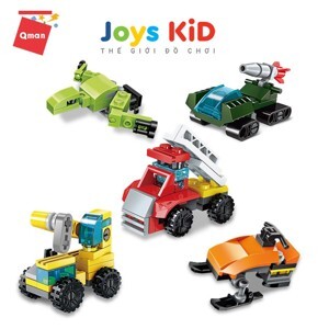 Bộ đồ chơi xếp hình Qman 2102 - Linh hoạt