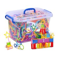 Bộ đồ chơi xếp hình que thông minh cho bé (Hộp trung)