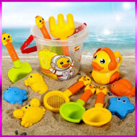 Bộ đồ chơi  Xúc cát đi biển Vịt vàng