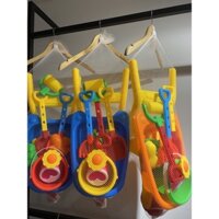 Bồ đồ chơi xúc cát loại to và xe đẩy chở cát cho bé